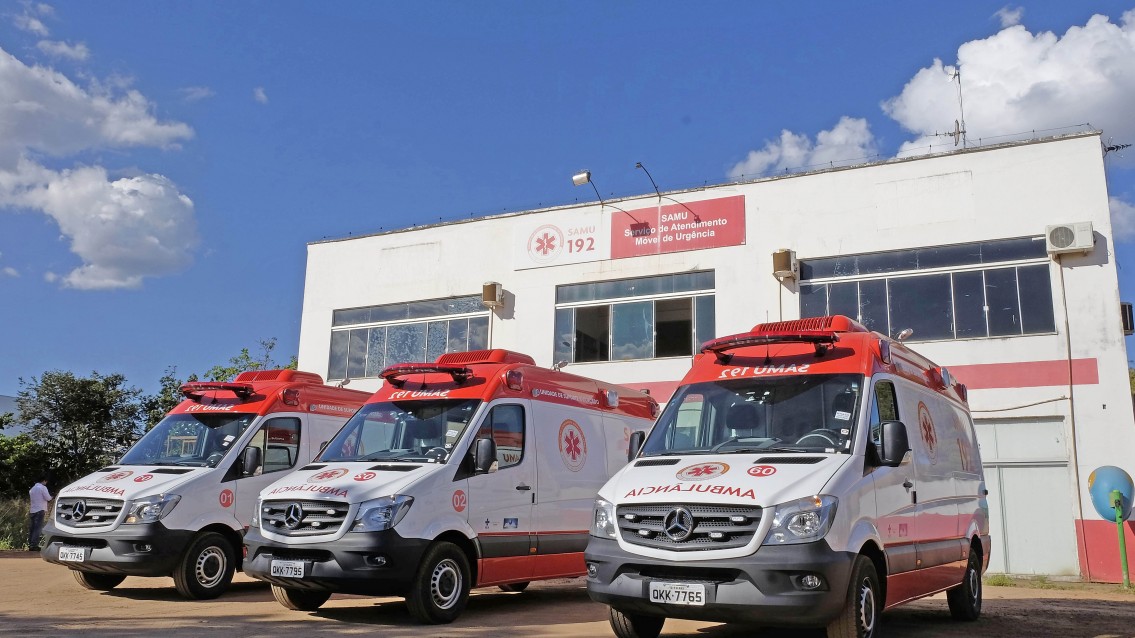 Palmas renova frota de ambulâncias do SAMU
