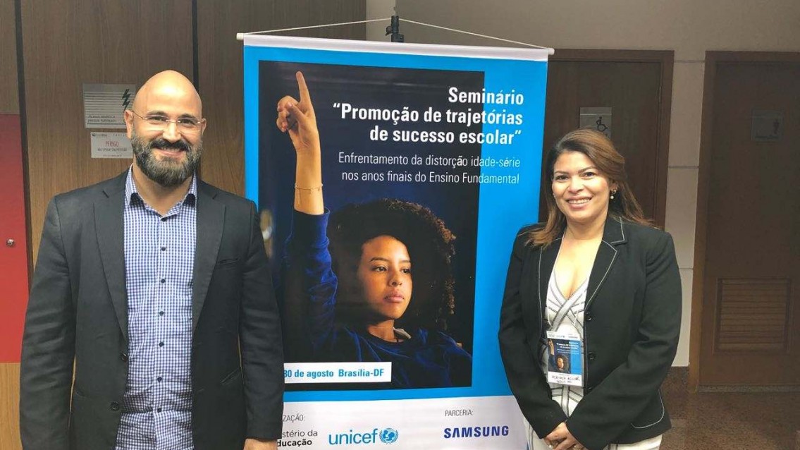 Educação do Tocantins é representada em congresso da Unicef