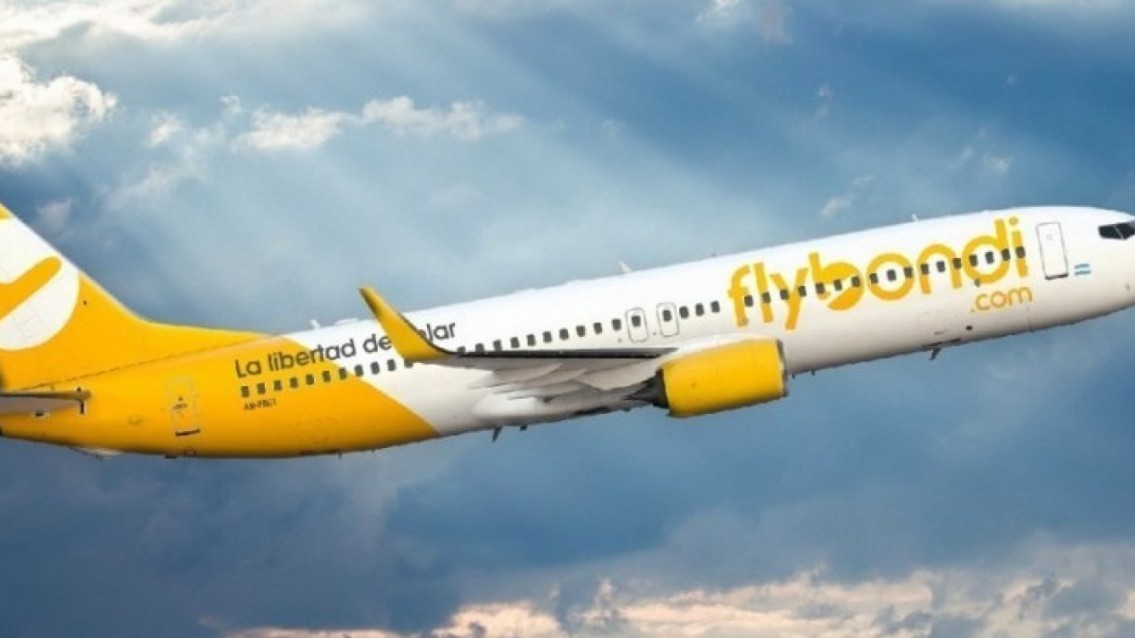 Flybondi é a terceira low cost a operar voos para o Brasil