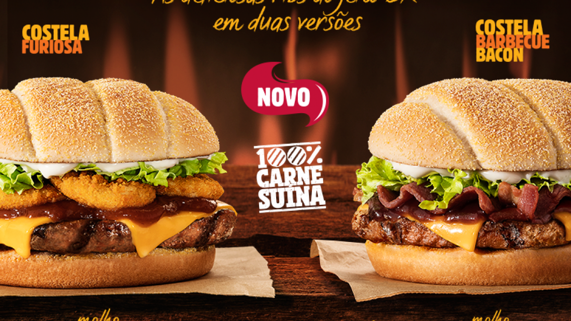 BURGER KING® BRINCA COM CONCORRÊNCIA EM CAMPANHA BURGER KING® BRINCA COM CONCORRÊNCIA EM CAMPANHA