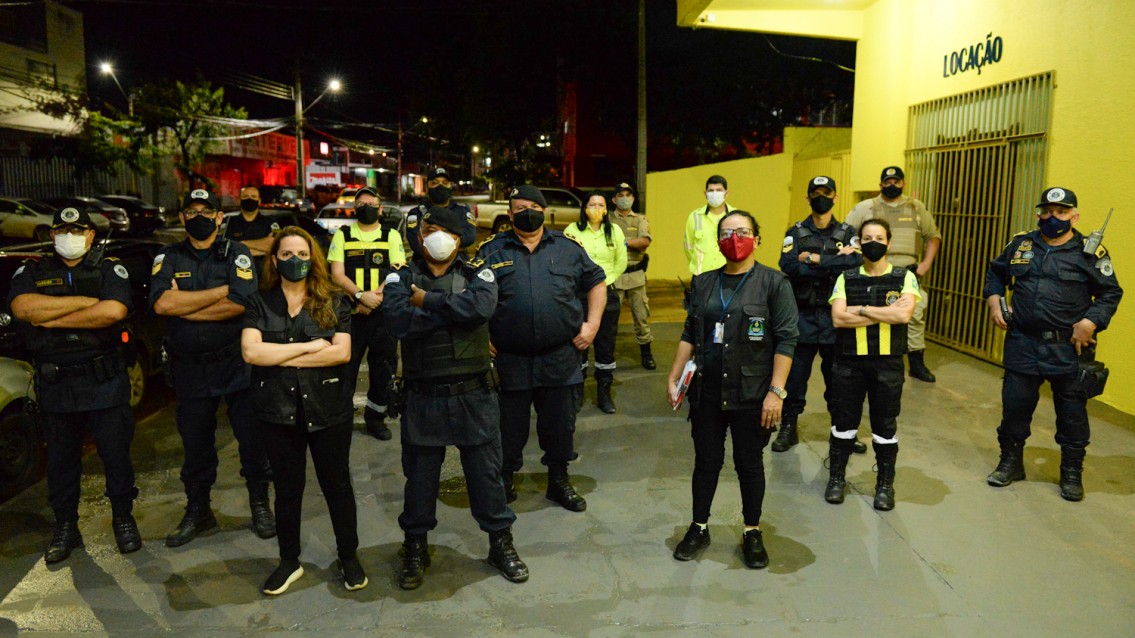 Forças de segurança estarão nas ruas de Palmas com fiscalização