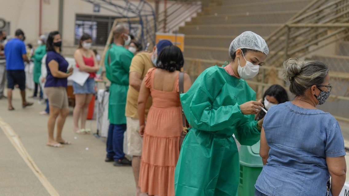 Vacinação: Palmas ultrapassa 100 mil doses aplicadas contra a Covid-19