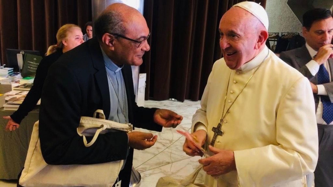 Papa recebe arcebispo de Palmas no Vaticano